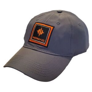 Nomad Hat Outdoors‎ Patch Gray Snapback Hunting Hat Cap New